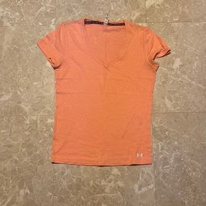 Peach Under Armor Heat Gear